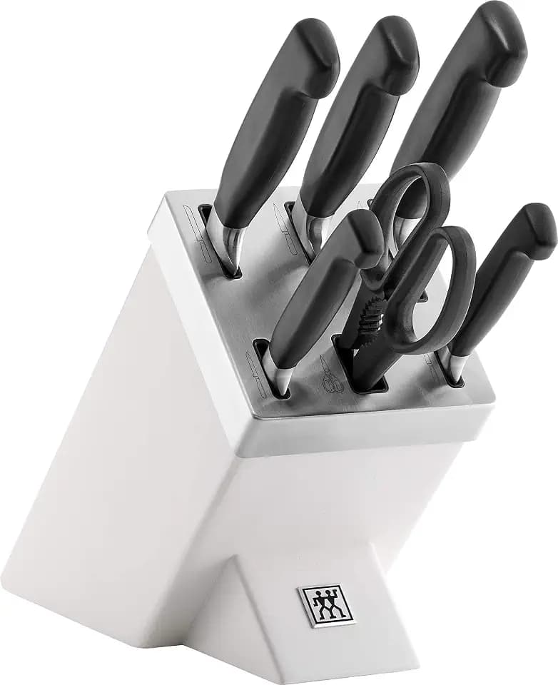 ZWILLING Vier Sterne Selbstschärfender Messerblock, Made in Germany