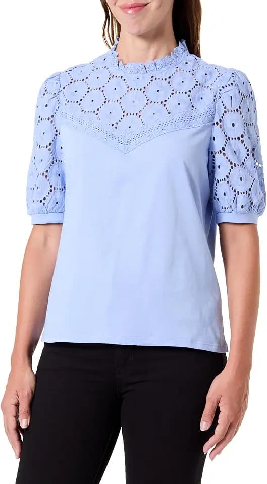 Morgan Besticktes Kurzarm-T-Shirt