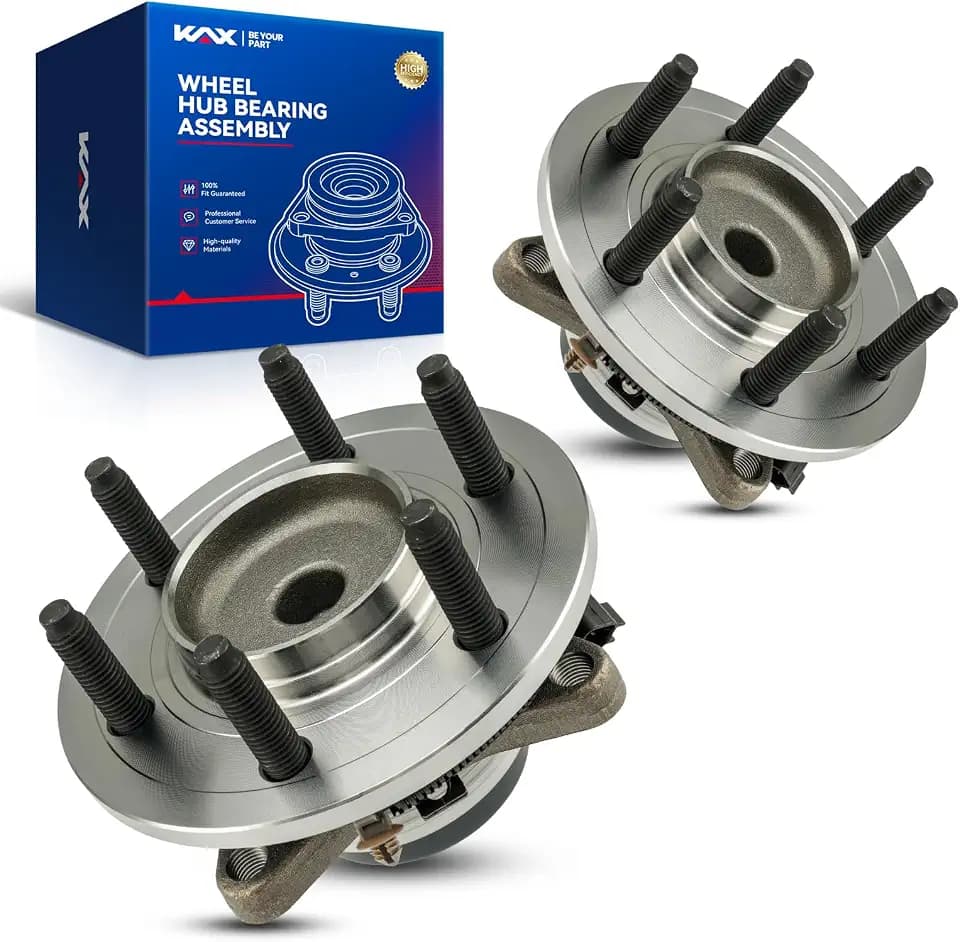 KAX 515143 Pair Front Wheel Hub Assembly for 2011-2014 Ford F-150 5.0L RWD