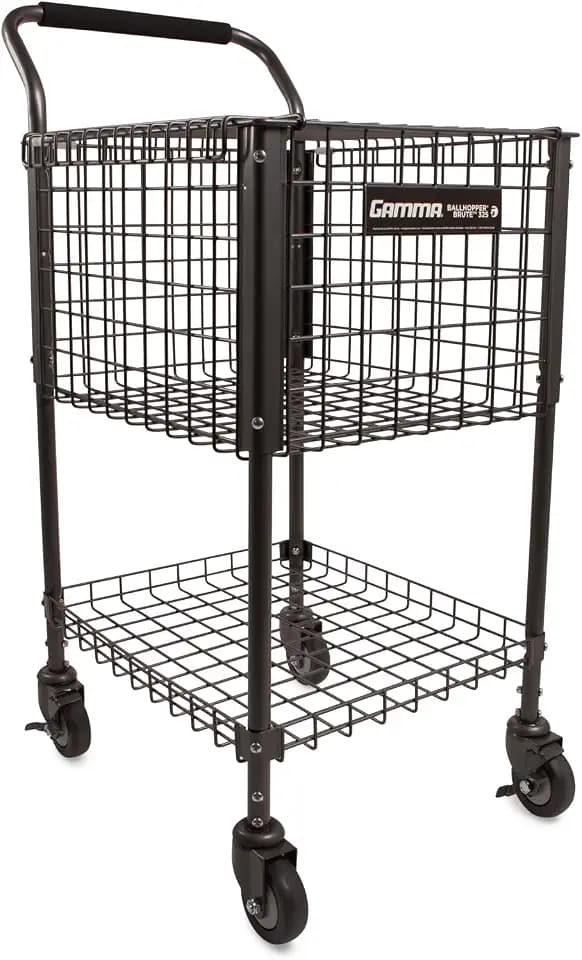 GAMMA Brute 325 Tennis Ball Hopper Cart, Heavy Duty Construction