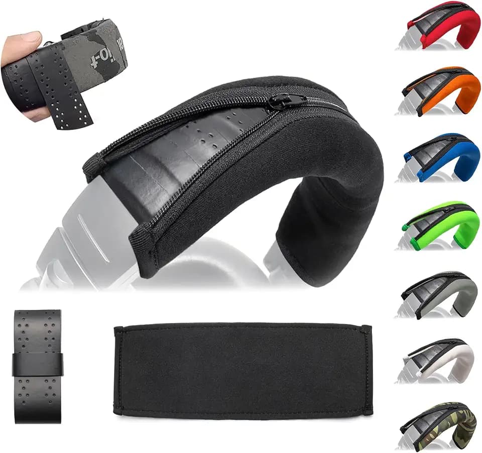 Headphone Headband Cover Cushion Compatible with Audio-Technica ATH-Pro700 MK2,ATH-WS1100iS,ATH-PRO5MK2,ATH-M50x,ATH-M50xBT,ATH-M50,ATH-M40x,ATH-M50s,ATH-M31s - Headband Tape Protection