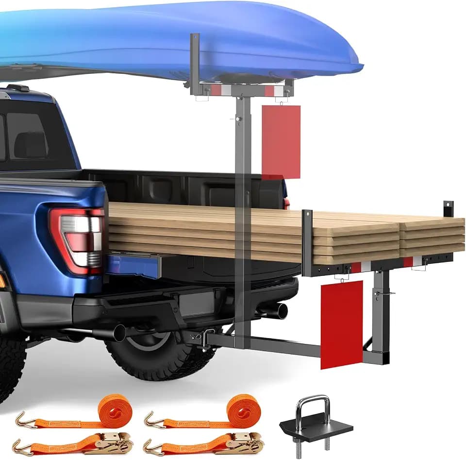 Truck Bed Extender, Pickup Truck Bed Extender Hitch Mount