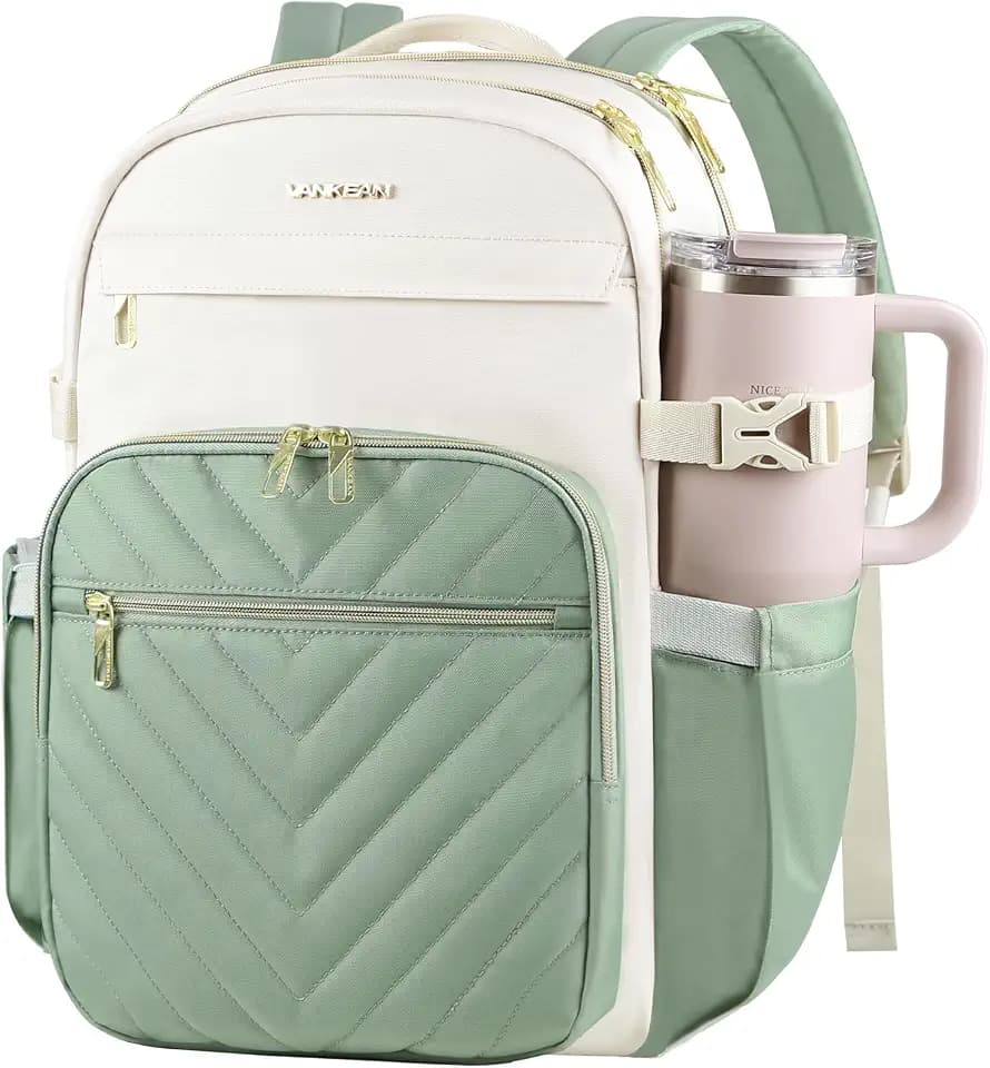 VANKEAN 15.6 Inch Laptop Backpack for Women Large Capacity