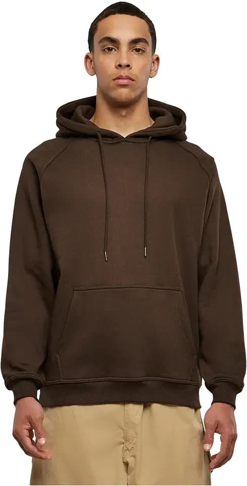 Urban Classics Blank Hoody Männer Kapuzenpullover grau Basics, Streetwear
