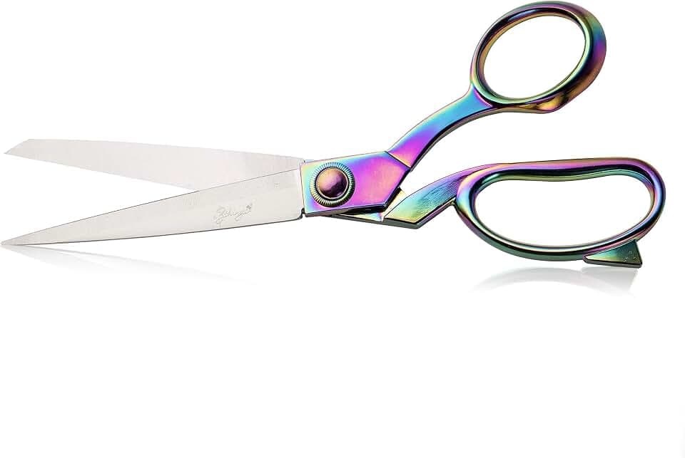 eZthings® 10" Dressmaker Sewing Shears, Rainbow