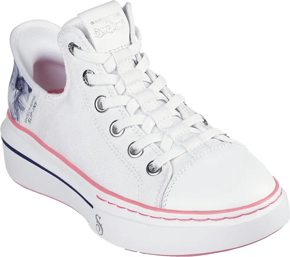 Skechers Damen Snoop Dogg: Snoop One-boss Life Canvas Hands Free Slip-insSneaker