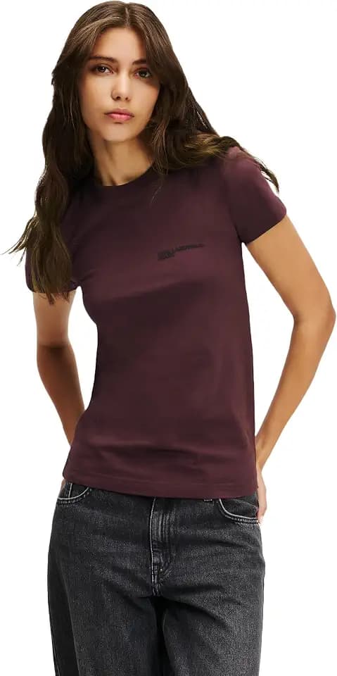 Karl Lagerfeld Jeans Damen Slim Fit T-Shirt