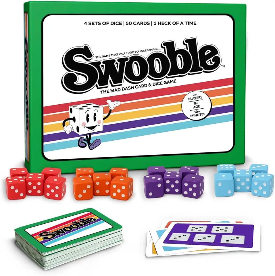 Swooble – Fast-Paced Card & Dice Game