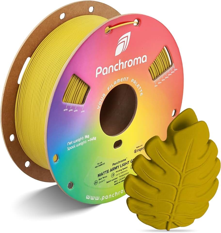 Panchroma™ PLA Matte Army - Army Light Green - 1,75mm - 1kg