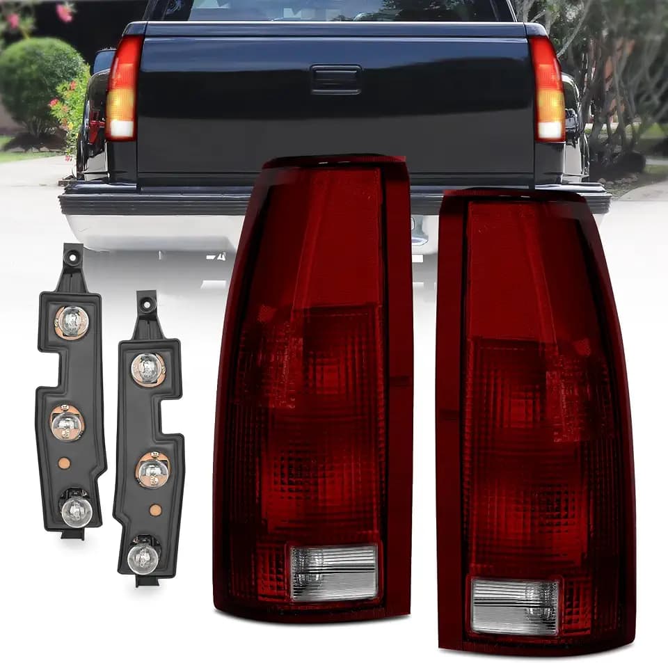 Nilight Taillight Assembly Compatible with 1999-2000 Cadillac Escalade