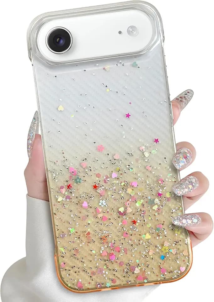 Frameless Phone Case for iPhone Air.Orange