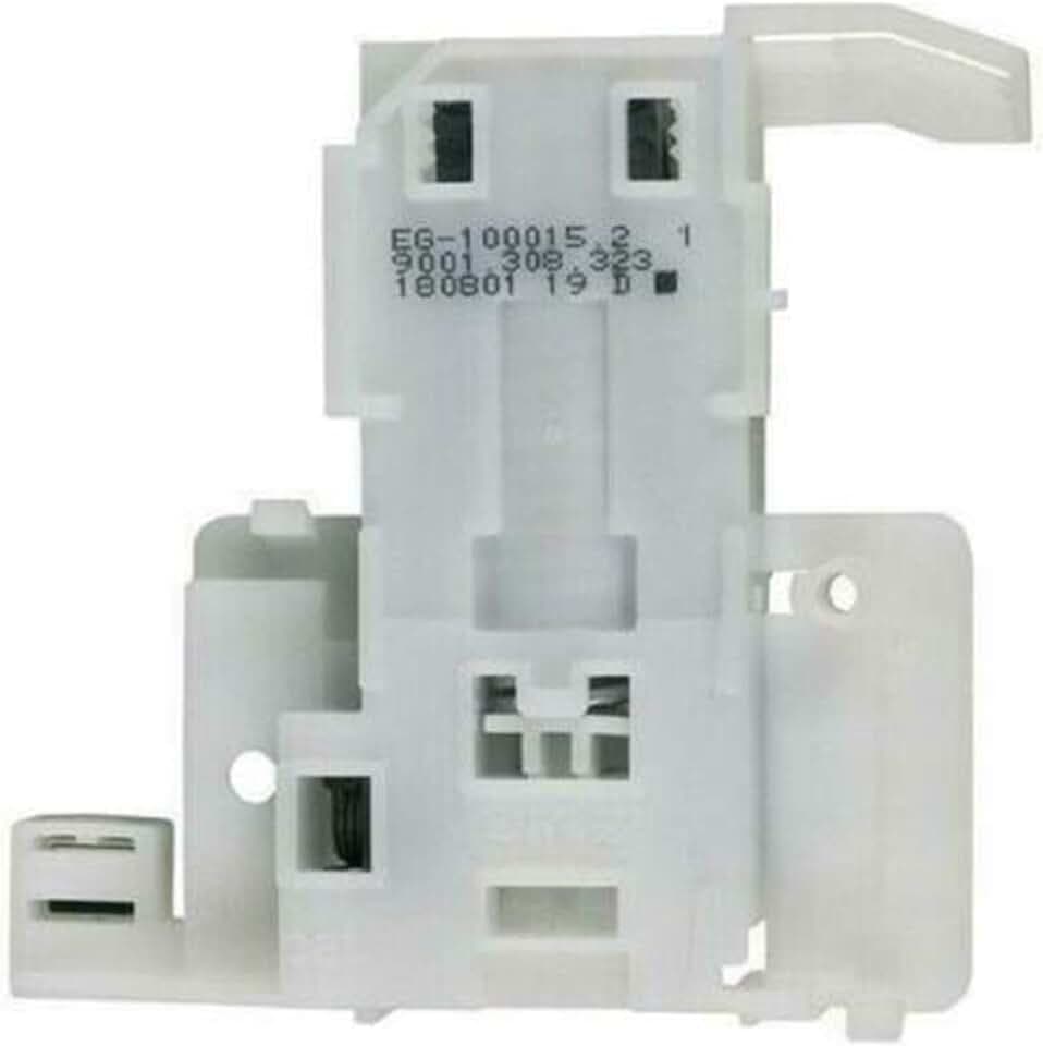 Bosch 10006917 Genuine OEM Door Lock Assembly (White) for Bosch Dishwashers