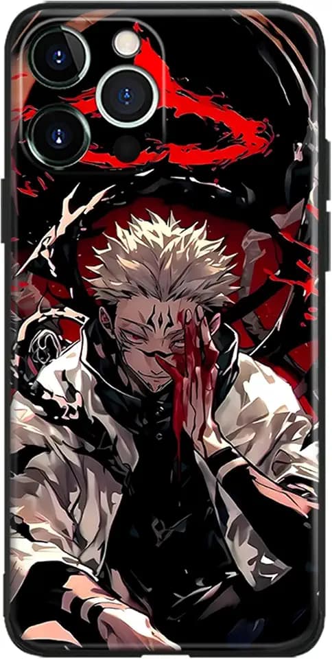 King of Curses Aesthetic Shockproof TPU Anime Phone Case for iPhone 14