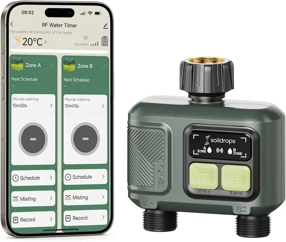 WiFi Water Timer Smart Irrigation Controller with Gateway
