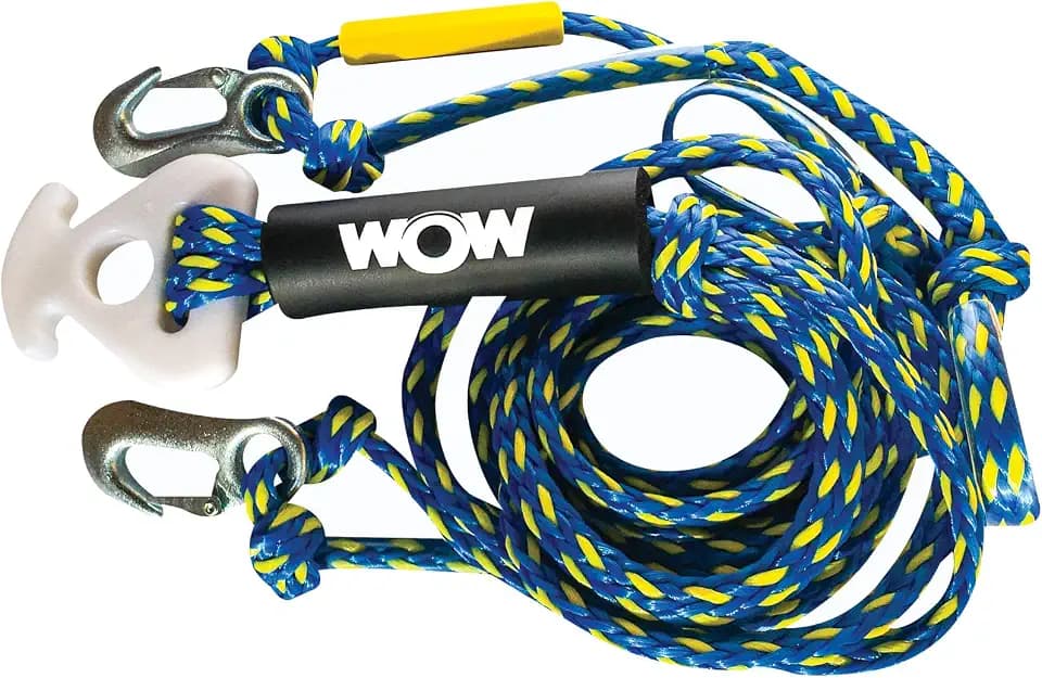 WOW Sports World of Watersports Heavy Duty Tow Harness With EZ Connect System, 16 Feet, 19-5060