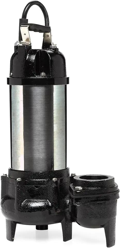 Little Giant WGFP-100, 115V, 1 HP, 6400 GPH Water Feature Pump, 19' cord