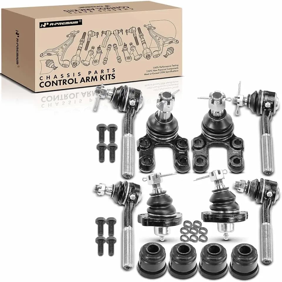 A-Premium 10Pcs Front Suepnsion Kit, Upper & Lower Ball Joint