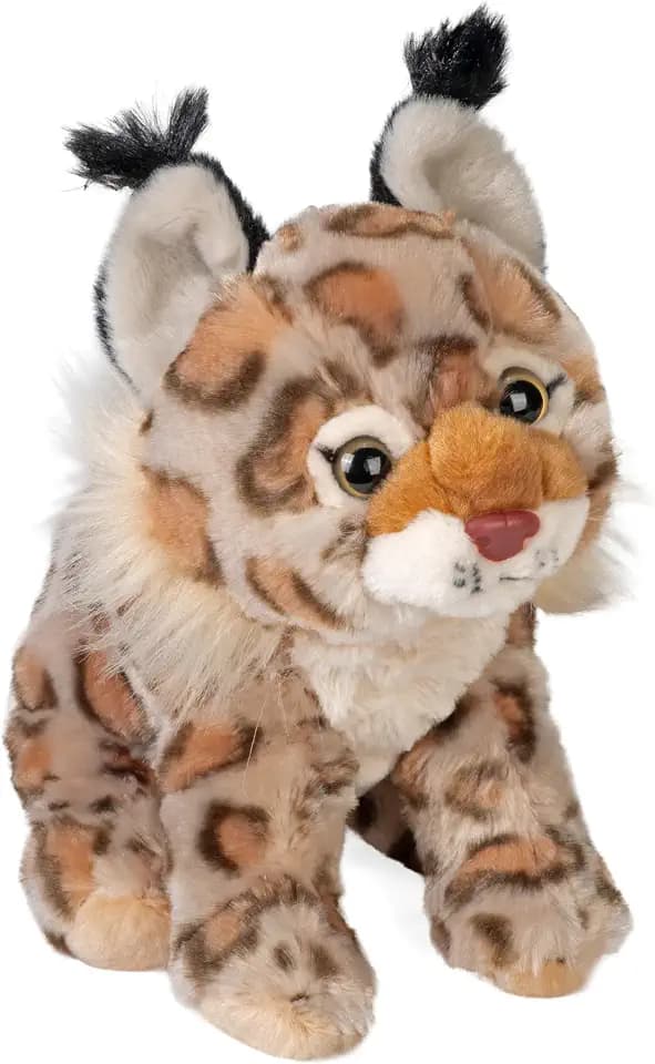 Wild Republic Bobcat Plush, Stuffed Animal, Plush Toy, Gifts for Kids, Cuddlekins, 8 Inches,Multi