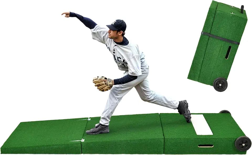 Shopsource Pitching Mound, Portable Pitchers Mound for Baseball Softball