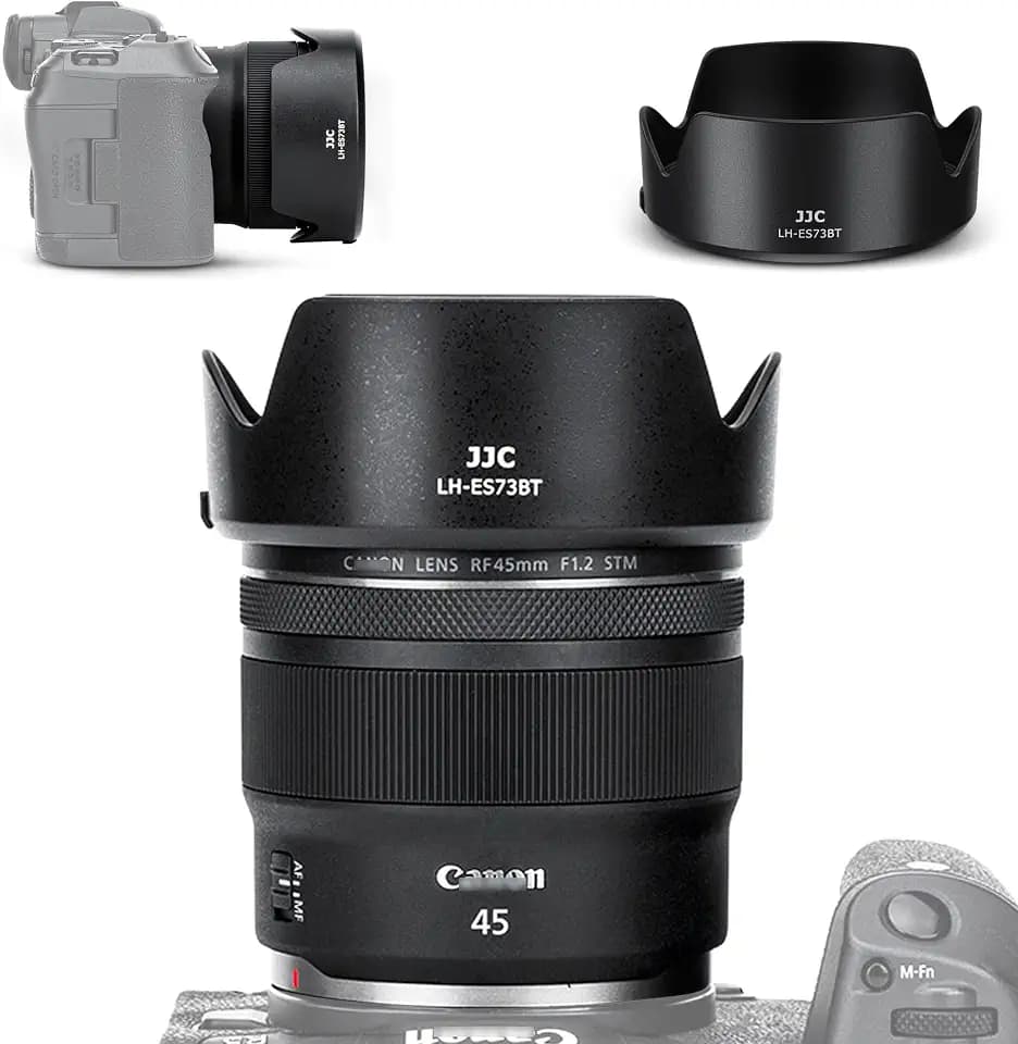 ES-73B Tulip Flower Lens Hood Shade for Canon RF45mm RF 45mm F/1.2 STM