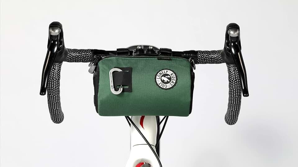 ULAC COURSIER COLLECTION Neo Porter Bike Feed Bag for Handlebar, with front eyelet accommodating lights and sunglasses and a shoulder strap for easy transport