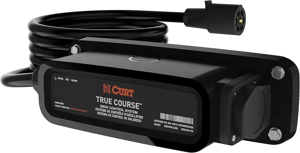 CURT 51202 True Course Advanced Bluetooth Trailer Sway Control System