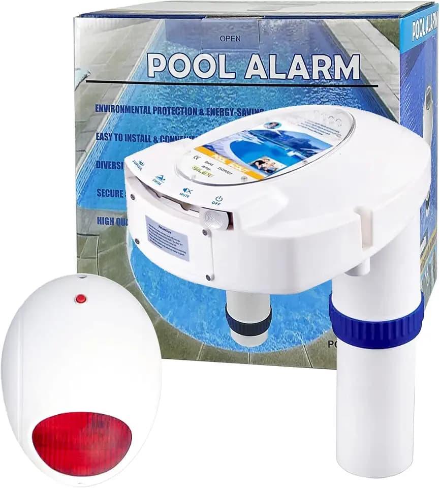 Pool Alarm for Inground & Above Ground Pools with Remote Receiver