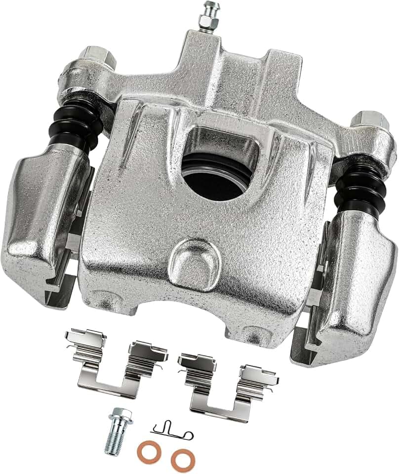 cciyu Rear Left Disc Brake Caliper Assembly w/Bracket 19B2697 For Toyota