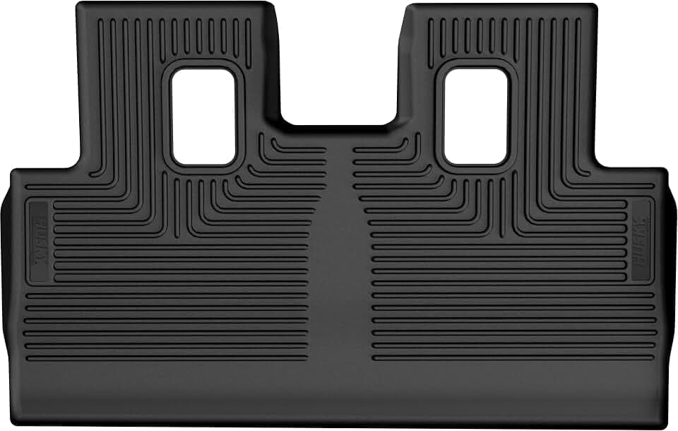 Husky Liners X-act Contour Floor Mats | Fits 2024-2026 Lexus GX550 | 3rd Row, 1-pc Black - 50431HUL
