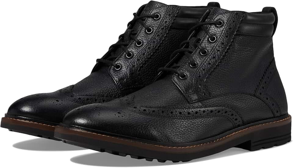 Nunn Bush Odell 2.0 Wingtip Dress Casual Chukka Leather Boots
