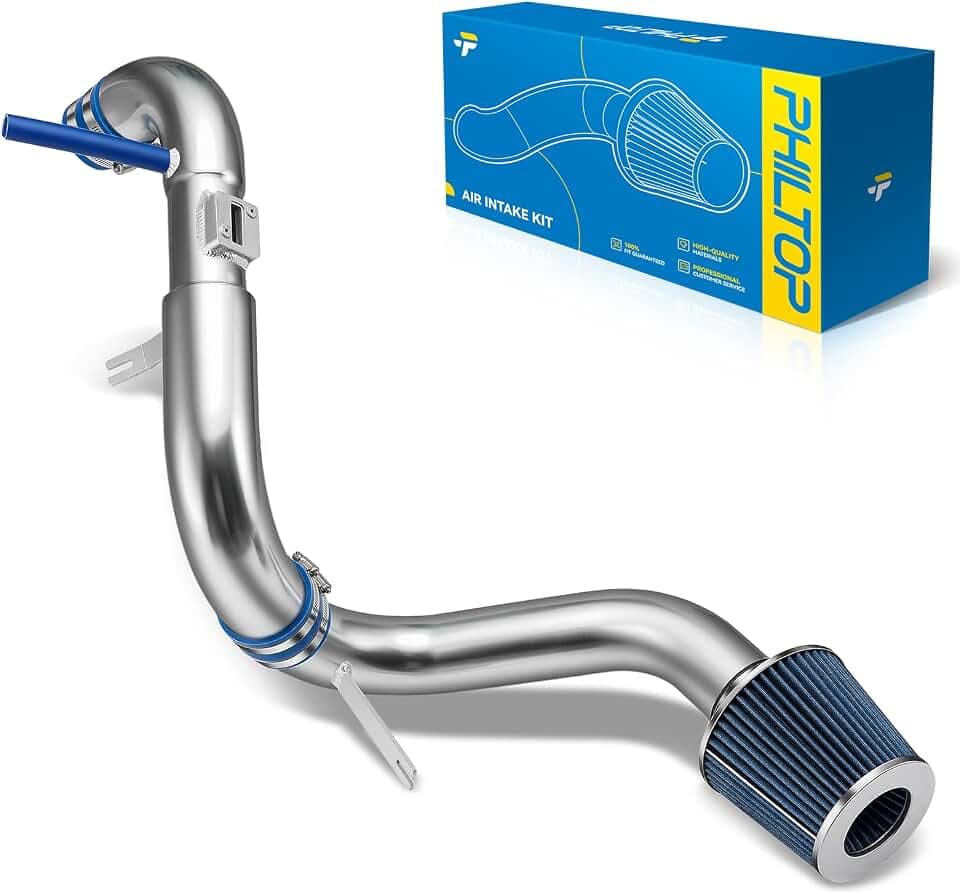 PHILTOP 3in Cold Air Intake Kit for 2006-2011 Honda Civic DX/EX/LX, Blue