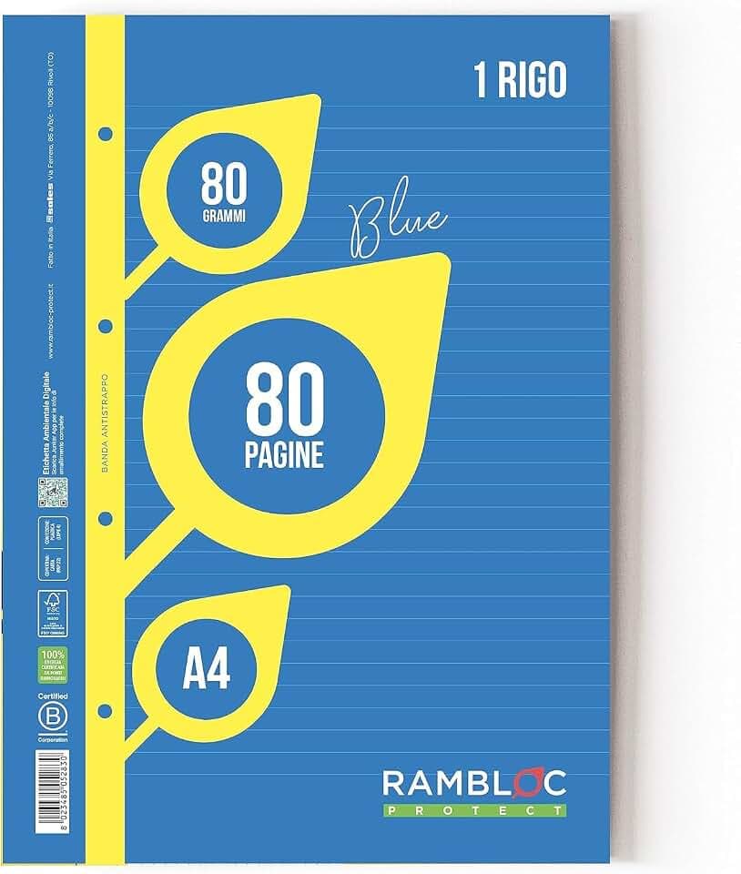 Rambloc 4 Ersatzpapier A4 40 Blatt 5mm