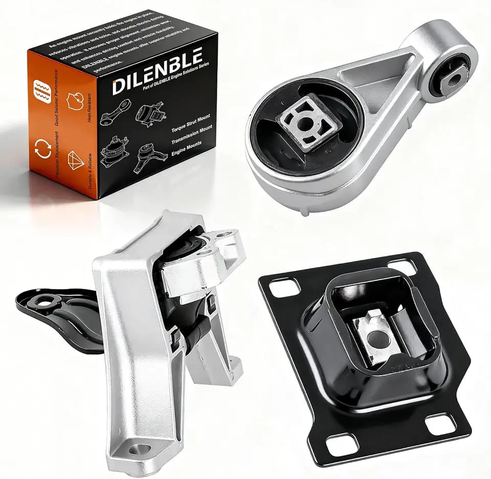 Engine Motor Trans Mount Kit for Ford Transit Connect 2010 2011 2012 2013