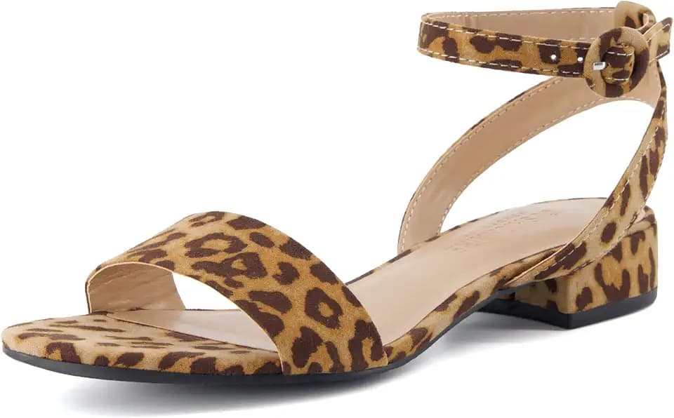 CUSHIONAIRE Women's Nila one band low block heel sandal +Wide Widths Available