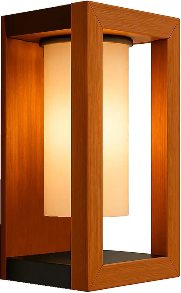 Lumisky SERAPHINA WALL Dekorative Wandleuchte mit LED-Sockel, solarbetrieben, wiederaufladbar, warmweiß, Höhe 31 cm