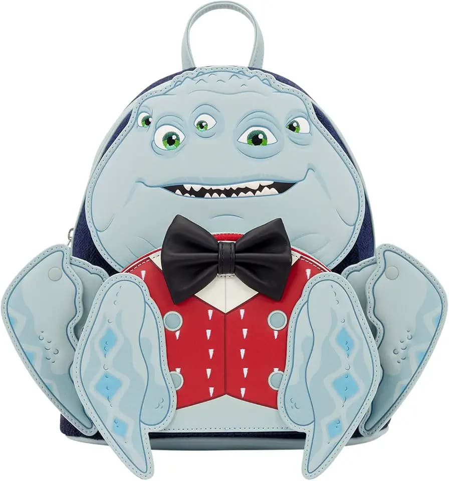 Loungefly Disney: Pixar - Monsters, Inc. - Henry J. Waternoose - Cosplay Mini Backpack with Zipper Charm - Collectible Bags