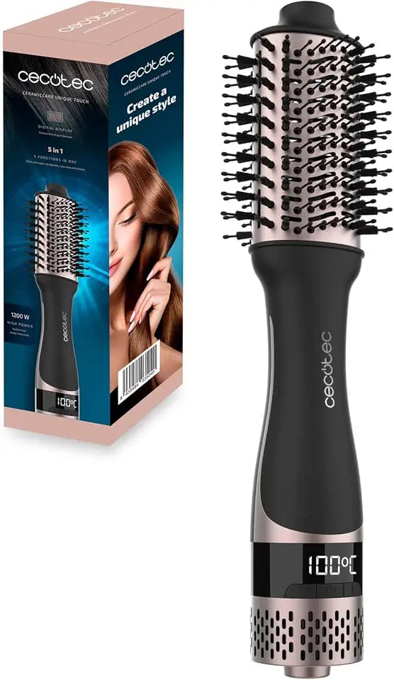 Cecotec Warmluftbürste CeramicCare Unique Touch, 1200 W