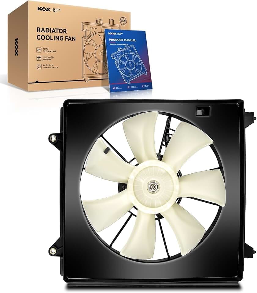 KAX Engine Radiator Cooling Fan, Compatible with 2014-2015,2017 Accord 2.0L