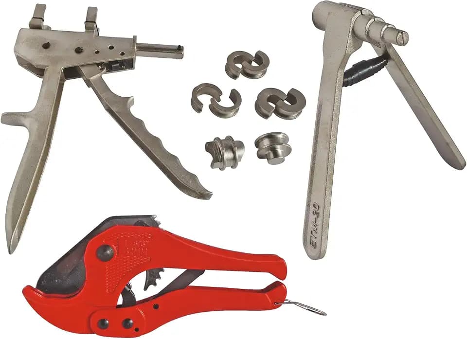 komplette Box Montage von PEX Armaturen Crimpen Sliding - PRO