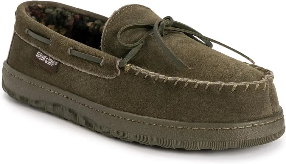 MUK LUKS Men's Paul Slipper, Multi Colors