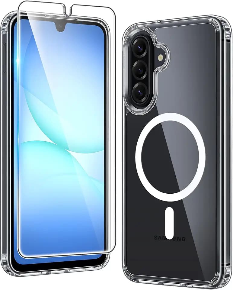 FNTCASE for Galaxy A17-5G Phone Case Samsung Galaxy A16 Clear Phonecase