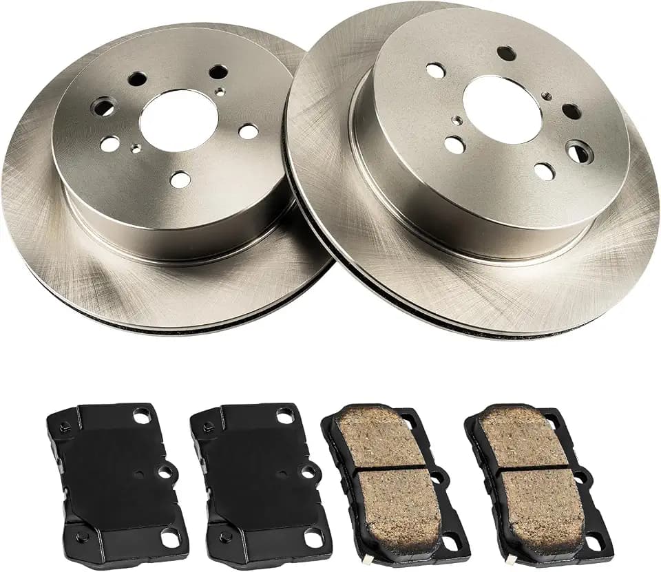 KAC 310mm Front Brake Kit, OE Brake Rotors and Ceramic Brake Pads Fit for 2011-2013 Lexus IS250, 2007-2011 Lexus GS350, 2006-2013 Lexus IS350, 2006 Lexus GS300, 2010 Lexus IS250 2.5L,OEM#31446 D1113