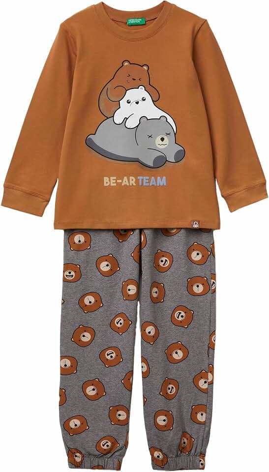 United Colors of Benetton Jungen Pig(Maglia+Pant) 3dke0p09g Pyjamaset