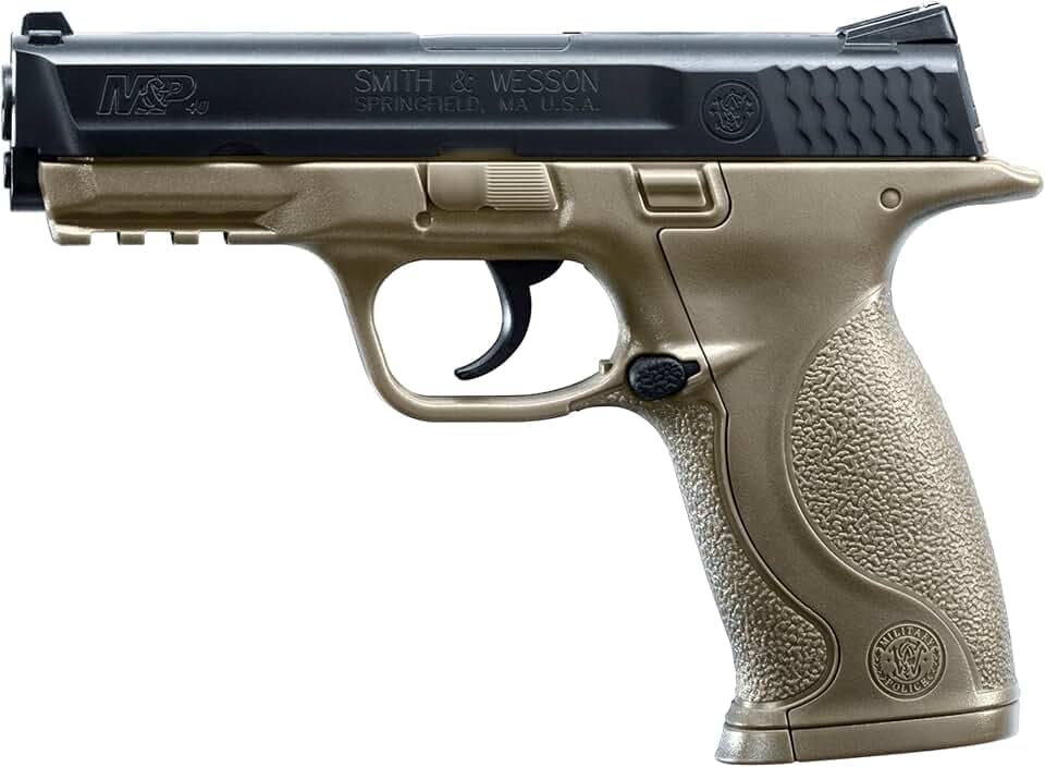 Smith & Wesson M&P 40 .177 Cal BB Gun Air Pistol, DEB, Standard Action