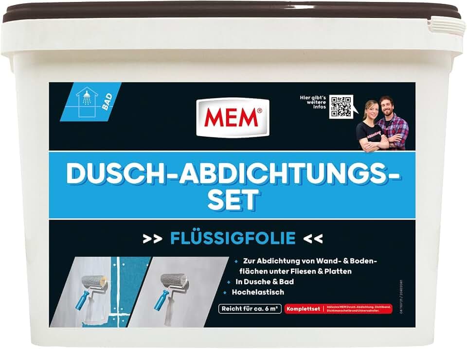 MEM Dusch Abdichtung Set 9Kg