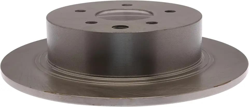 ACDelco Silver Rear Brake Rotor 18A1321A | GM 19261781 Brake Rotors for Select Nissan Altima, Juke, Sentra, Nissan Maxima and more
