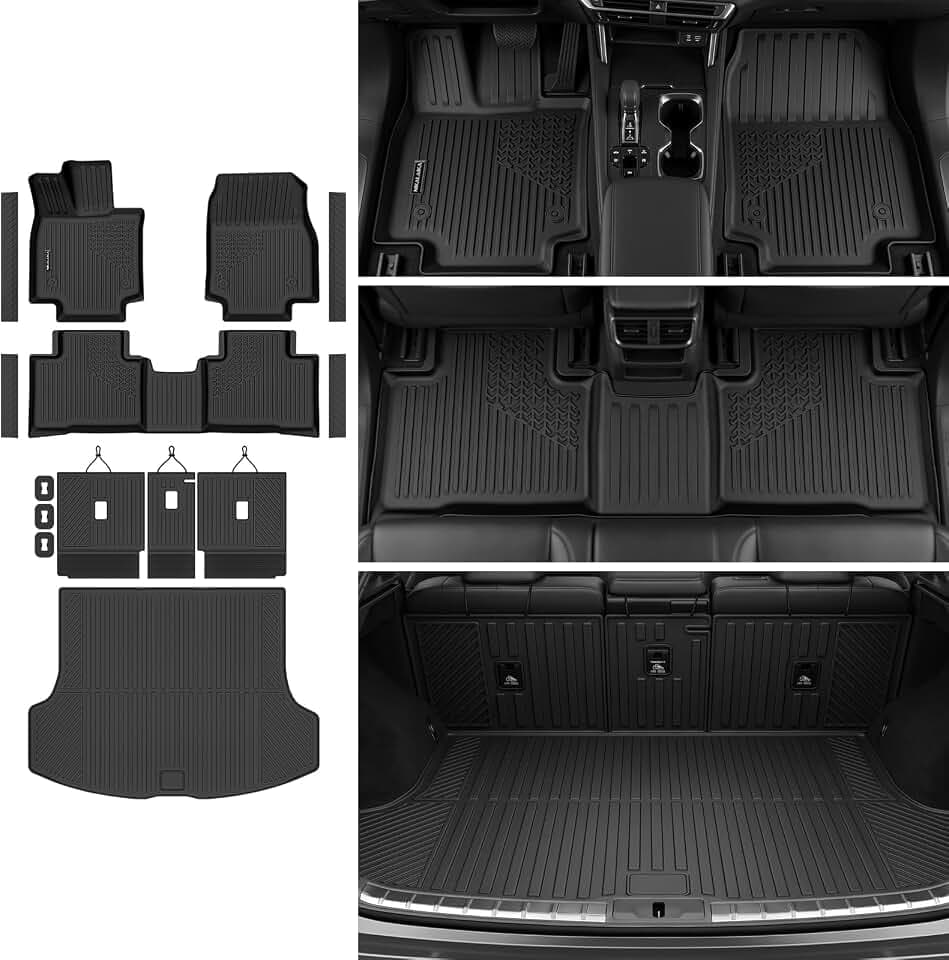 Floor Mats for 2023-2026 Lexus RX/RX350/RX350h/RX500h All Weather