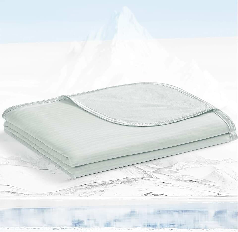 Avoalre 2 in 1 kühlende Kuscheldecke aus Bambusfaser, Arc-Chill 3.0