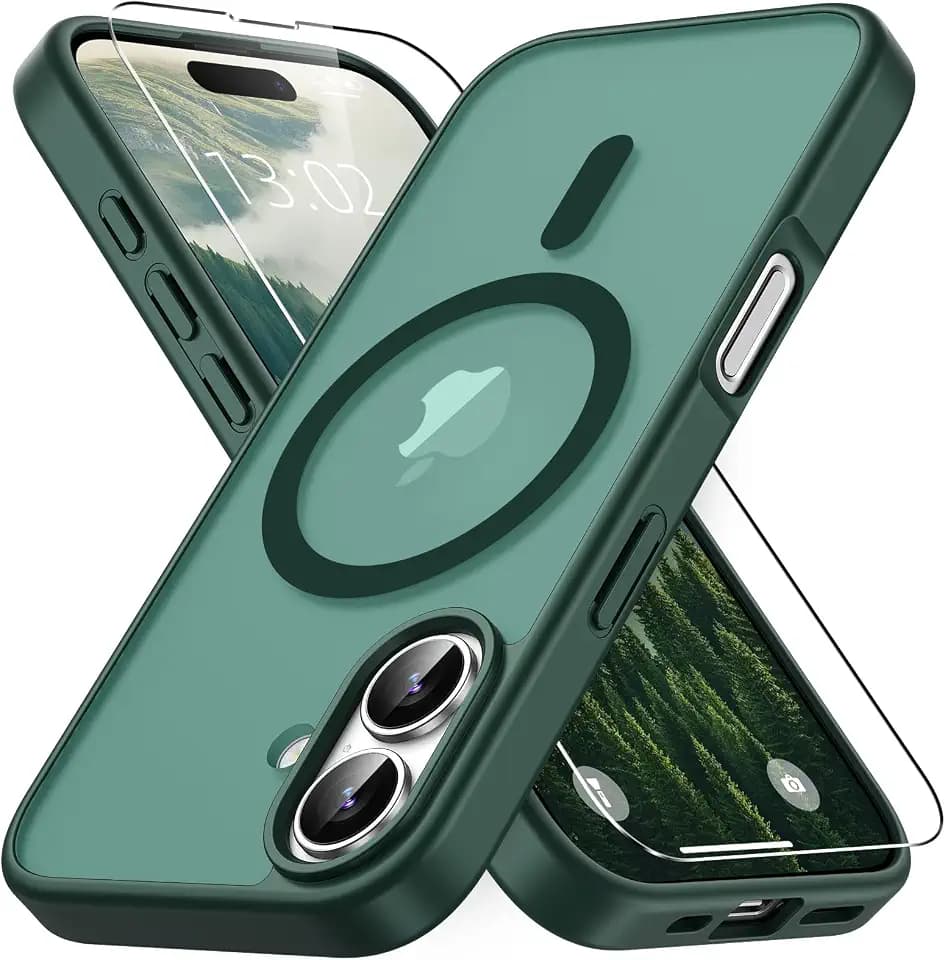 Vansdon for iPhone 17 Case (Dark Green)