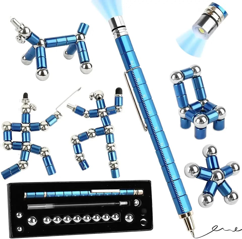 Fidget Pen Gift, Multifunction Stress Relief Fidget Toy for Teens and Men